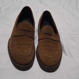 To Boot Men's Tan Suede Slip-On Loafers